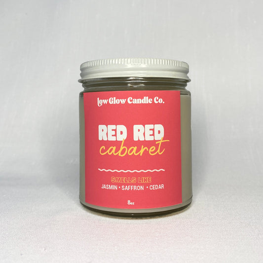 Red Red Cabaret Candle
